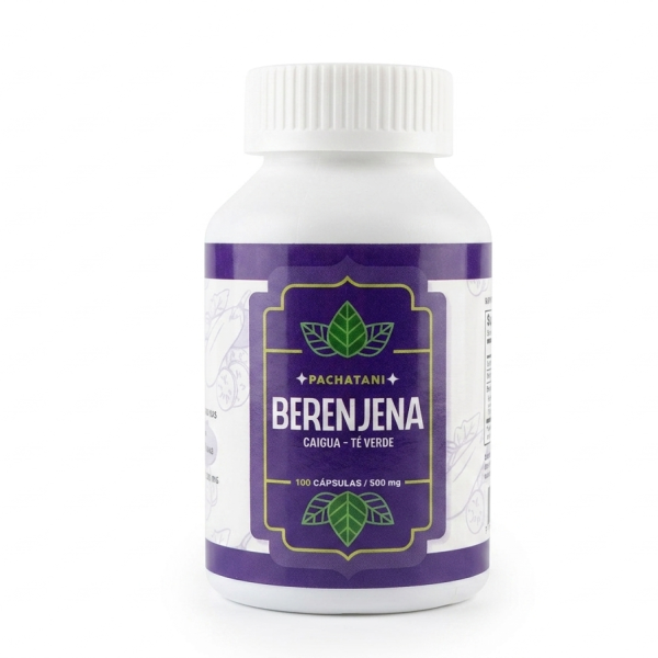 Capsulas Vegetales de Berenjena (100cap) | Pachatani