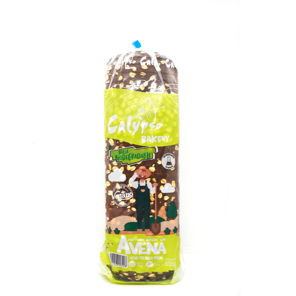 Pan Integral de Avena (Masa Madre) 655gr | Calypso