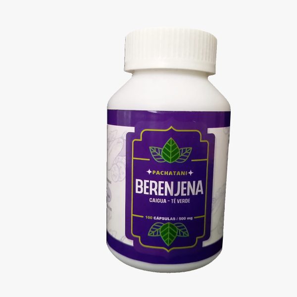 Capsulas Vegetales de Berenjena (100cap) | Pachatani