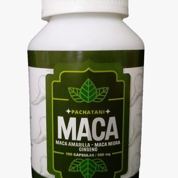 Capsulas Vegetales de Maca (100cap) | Pachatani