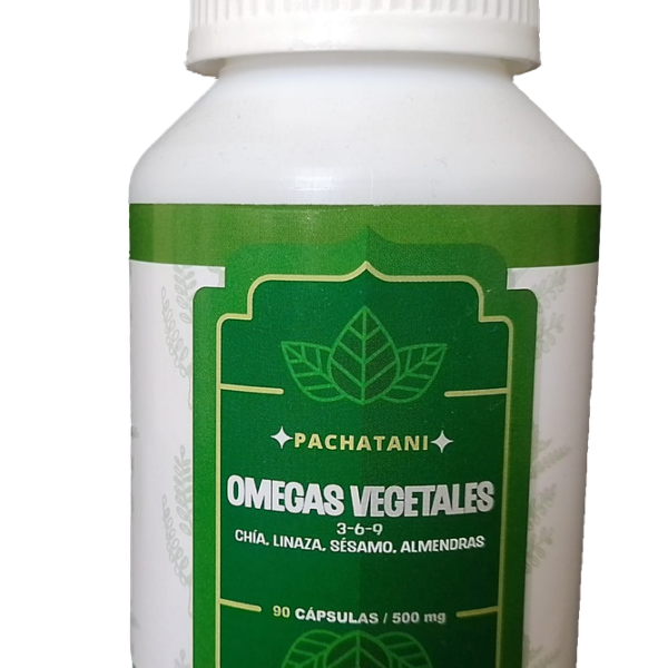 Capsulas Vegetales de Omegas 3-6 y 9 (100cap) | Pachatani