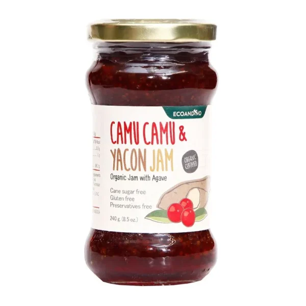Mermelada de Camu Camu Orgánica 240GR | Ecoandino