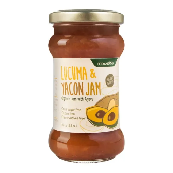 Mermelada de Lucuma Orgánica 240GR | Ecoandino