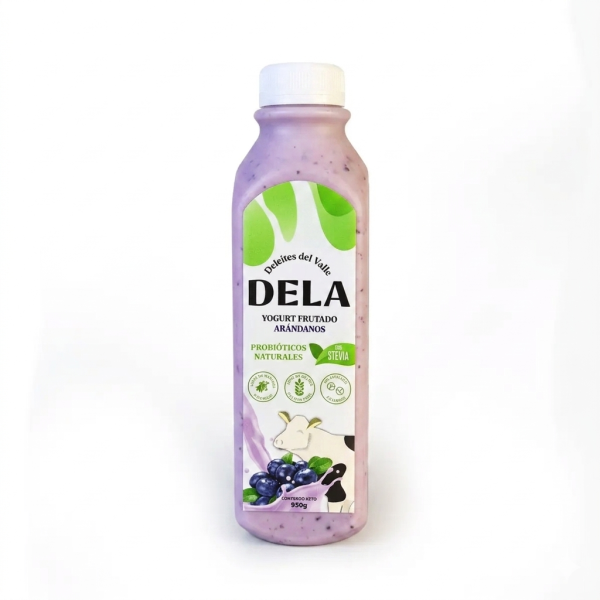 Yogurt Probiótico Arandano 950gr | Dela