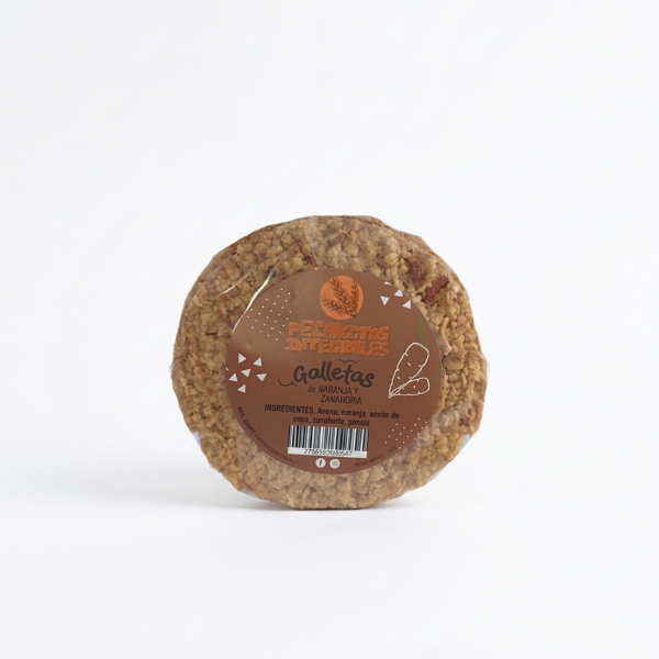 Galletas de Avena Naranja y Zanahoria 60gr | Pecaditos