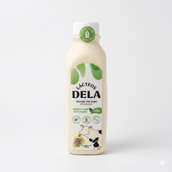 Yogurt Probiótico Pitahaya 950gr | Dela