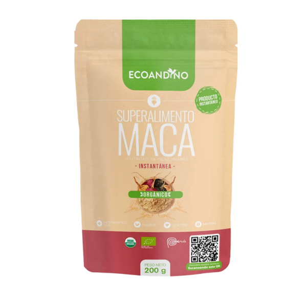 Maca Instantánea Gelatinizada 200GR | Ecoandino