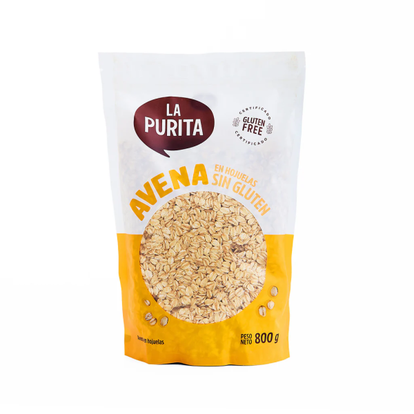 Hojuelas de Avena 800gr | La Purita