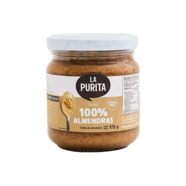 Crema de Almendras 170gr | La Purita