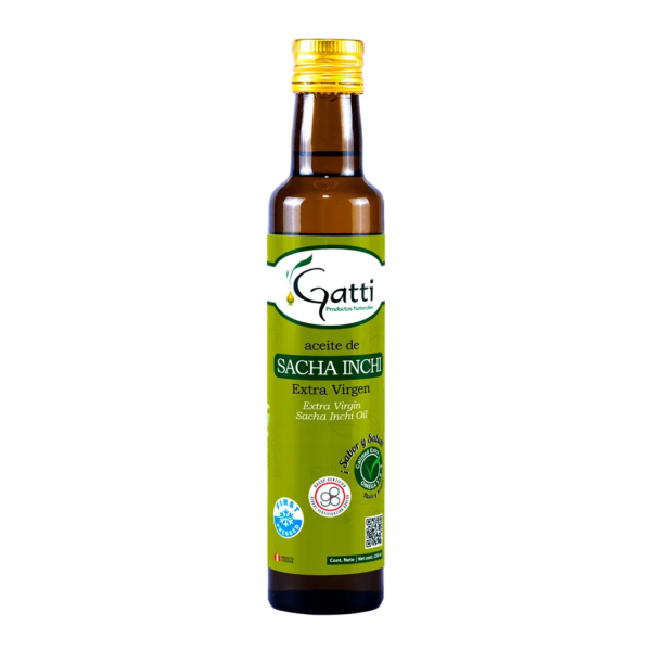 Aceite Sacha Inchi Extra Virgen 250ml | Gatti