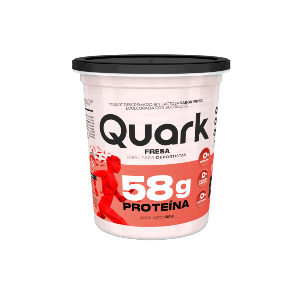 Yogurt Proteico Quark Fresa 500gr | Vakimu
