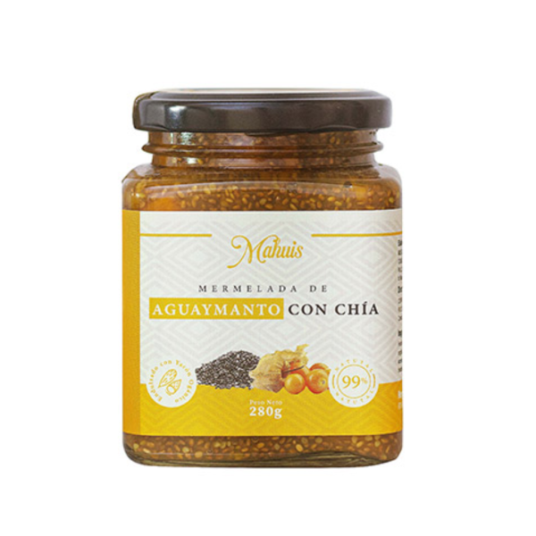 Mermelada de Aguaymanto y Chia 280gr | Mahuis