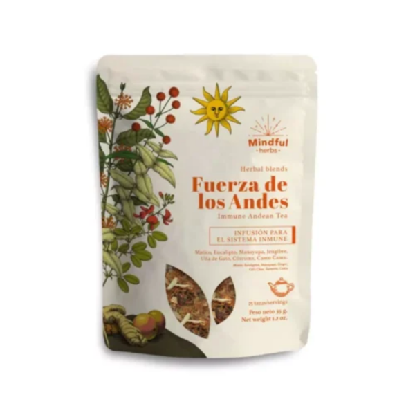 Infusión Fuerza de los Andes 60gr | Mindful
