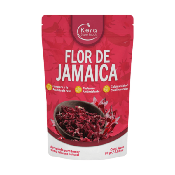 Infusión de Flor de Jamaica 80gr | Kera Superfoods