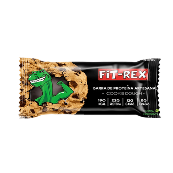 Barra de Proteína Cookie Dough | Fit Rex