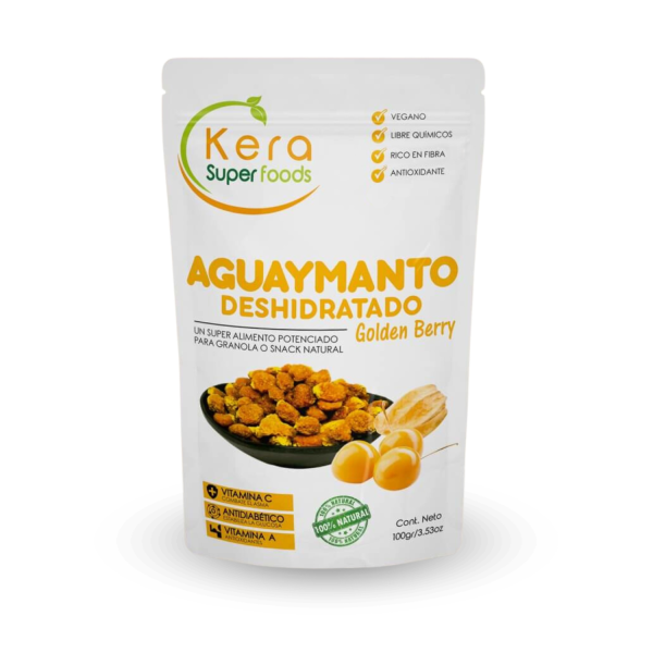 Aguaymanto Deshidratado 100gr | Kera Superfoods