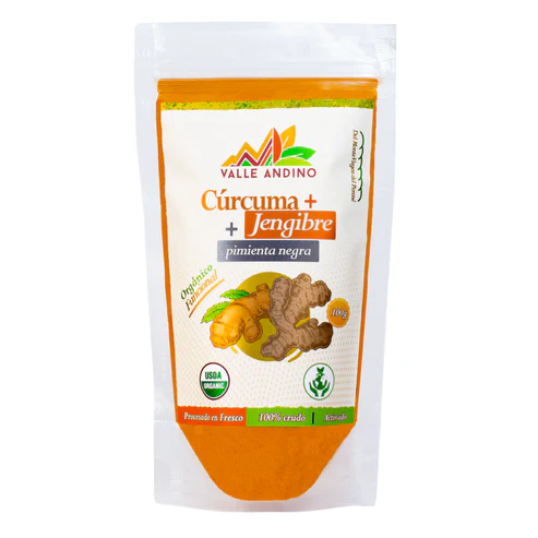 Cúrcuma Activada en Polvo 100gr | Valle Andino